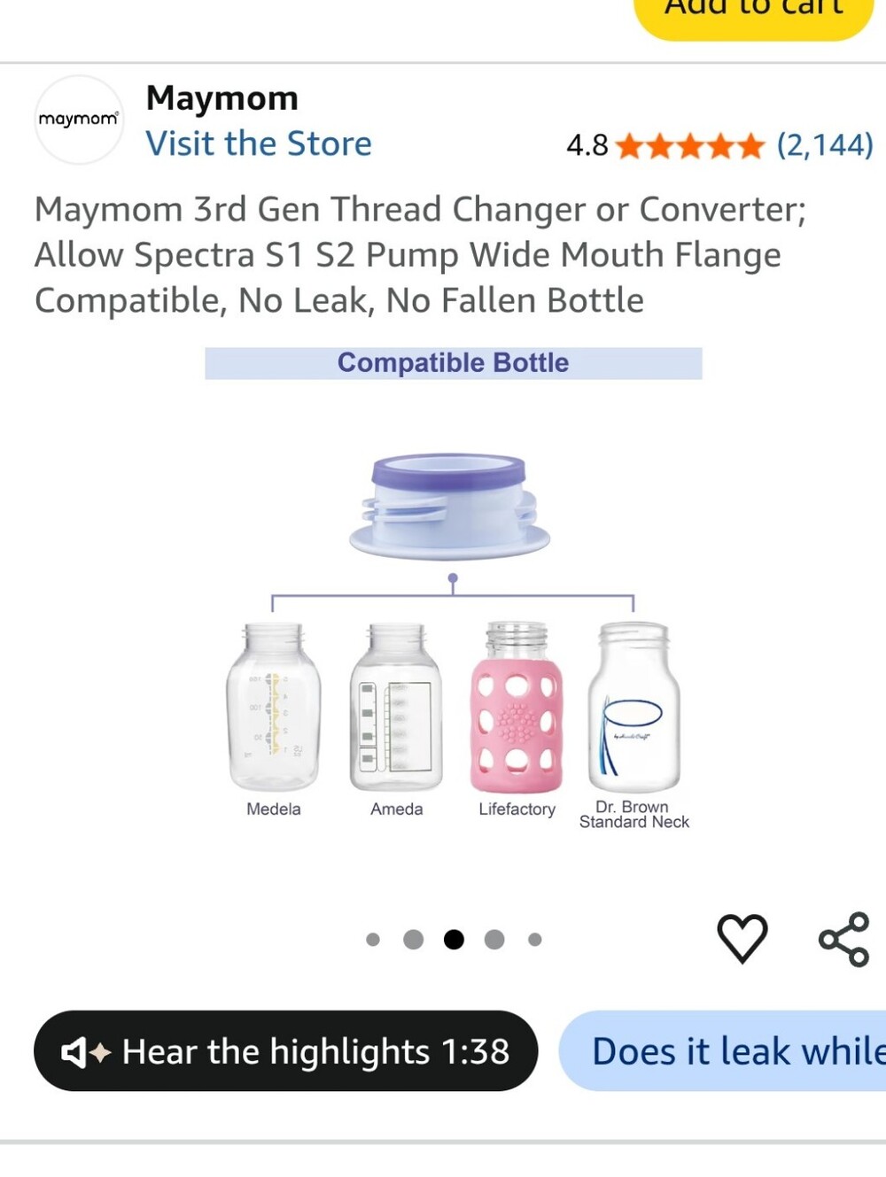 Dr. Brown's Options+ Wide-Neck Plastic Baby Bottles + Accessories - Picture 13 of 13